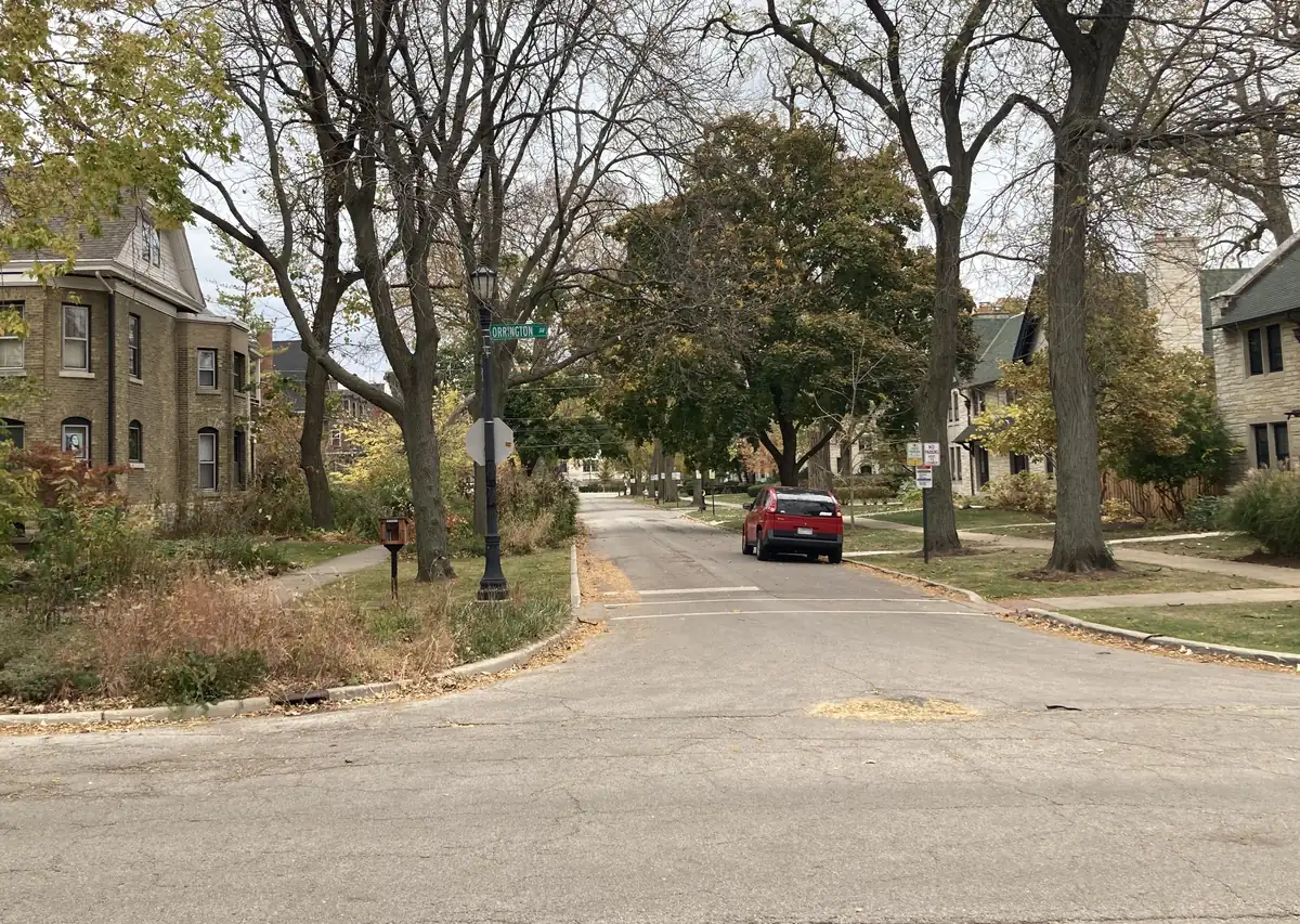 Haven Street in Evanston, Illinois (file photo)